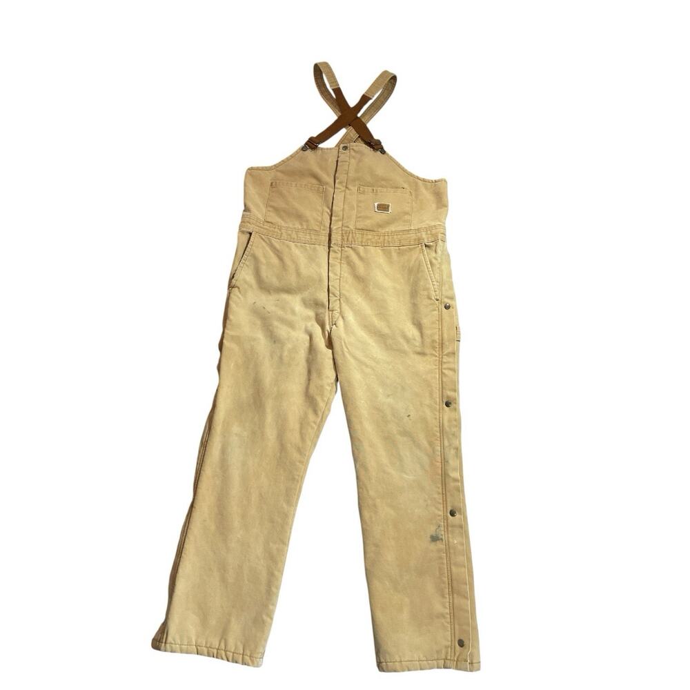 Walls Blizzard Pruf Bib Overalls Men's Size XL Tall 42-44 Insulated Vintage